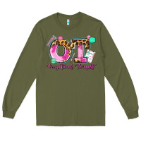 Army Green ot occupational therapist Long Sleeve Tee - AdoDesignShop