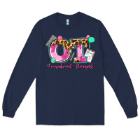 Navy ot occupational therapist Long Sleeve Tee - AdoDesignShop