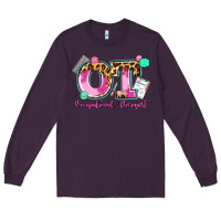 Plum ot occupational therapist Long Sleeve Tee - AdoDesignShop