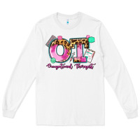 White ot occupational therapist Long Sleeve Tee - AdoDesignShop