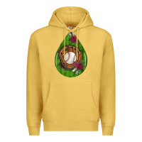 Antique Gold baseball and western roses teardrop  4 Premium Hoodie - BundleAndBundleShop