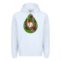 White baseball and western roses teardrop  4 Premium Hoodie - BundleAndBundleShop
