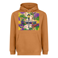 Meerkat mardi gras street lights Heavyweight Hoodie - MaliasSmallBusiness