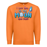 Carrot i love you to the moon and back Premium Sweatshirt - MaliasSmallBusiness