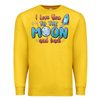 Lemon i love you to the moon and back Premium Sweatshirt - MaliasSmallBusiness