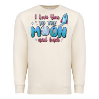 Sandshell i love you to the moon and back Premium Sweatshirt - MaliasSmallBusiness