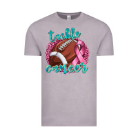 Vintage Zinc Tackle Cancer Football Vintage Tee - texasbilliewilder