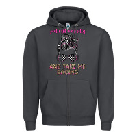 Smoke just call me pretty and take me racing Zipper Hoodie - JahusDesignShop