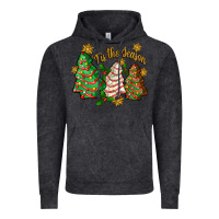 Vintage Arctic tis the season christmas cake Vintage Hoodie - Zillion Design Studio