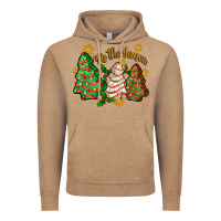 Vintage Coffee tis the season christmas cake Vintage Hoodie - Zillion Design Studio