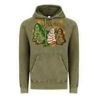 Vintage Olive tis the season christmas cake Vintage Hoodie - Zillion Design Studio