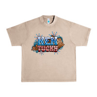 French Oak Fourth of July Kentucky Urban Heavy Tee - Neo Western