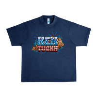 Navy Fourth of July Kentucky Urban Heavy Tee - Neo Western