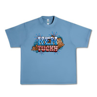 Pebble Blue Fourth of July Kentucky Urban Heavy Tee - Neo Western