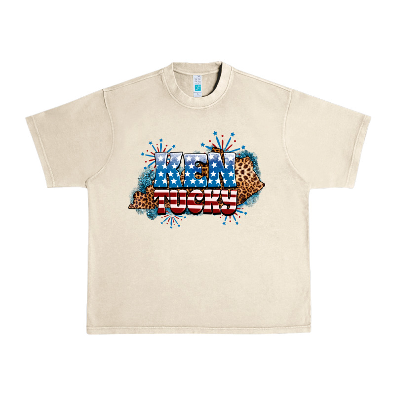 Fourth Of July Kentucky Urban Heavy Tee by Neo Western | Teevron