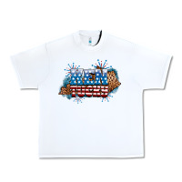 White Fourth of July Kentucky Urban Heavy Tee - Neo Western