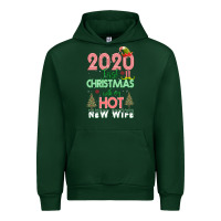 Forest Green 2020 First Christmas With My Hot New Wife Urban Hoodie - Bettercallsaul