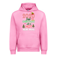 Fuchsia Pink 2020 First Christmas With My Hot New Wife Urban Hoodie - Bettercallsaul