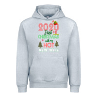 Heather Grey 2020 First Christmas With My Hot New Wife Urban Hoodie - Bettercallsaul
