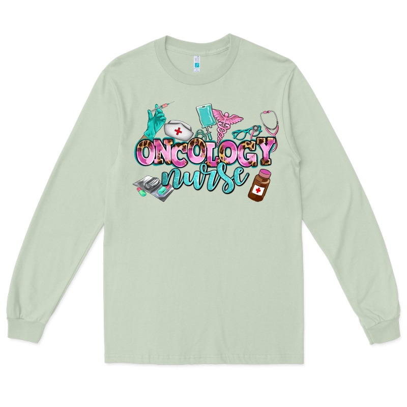 Oncology Nurse Long Sleeve Tee by AdoDesignShop | Teevron
