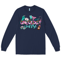 Navy oncology nurse Long Sleeve Tee - AdoDesignShop