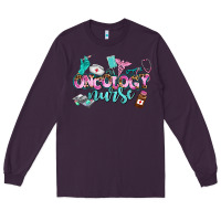 Plum oncology nurse Long Sleeve Tee - AdoDesignShop