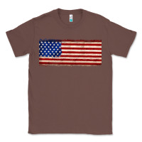 Chestnut usa flag Classic Tee - JahusDesignShop