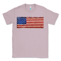 Lilac usa flag Classic Tee - JahusDesignShop
