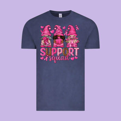 Support Squad With Gnomes Vintage Tee Designed By Texasbilliewilder