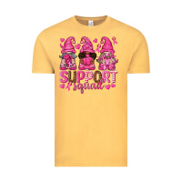 Vintage Mustard Support Squad with Gnomes Vintage Tee - texasbilliewilder