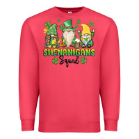 Cardinal shenanigans squad gnomes st. patricks day Premium Sweatshirt - MaliasSmallBusiness