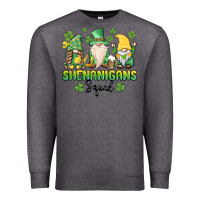 Charcoal Heather shenanigans squad gnomes st. patricks day Premium Sweatshirt - MaliasSmallBusiness