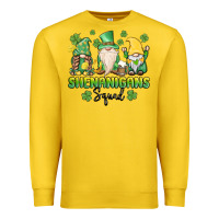 Lemon shenanigans squad gnomes st. patricks day Premium Sweatshirt - MaliasSmallBusiness