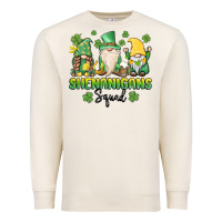Sandshell shenanigans squad gnomes st. patricks day Premium Sweatshirt - MaliasSmallBusiness