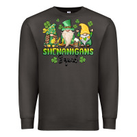 Smoke shenanigans squad gnomes st. patricks day Premium Sweatshirt - MaliasSmallBusiness
