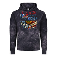 Cloud Black home of the free because of the brave sunflower bi Vintage Hoodie - texasbilliewilder