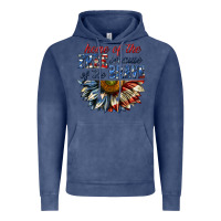 Vintage Denim home of the free because of the brave sunflower bi Vintage Hoodie - texasbilliewilder