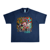 Navy summer farm Urban Heavy Tee - SublimationCraftShop