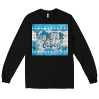 Black winter vibes gnome Long Sleeve Tee - JahusDesignShop