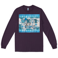 Plum winter vibes gnome Long Sleeve Tee - JahusDesignShop