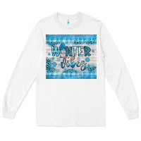 White winter vibes gnome Long Sleeve Tee - JahusDesignShop