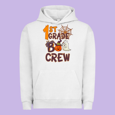 1 St Grade Boo Crew Urban Hoodie Designed By Bettercallsaul
