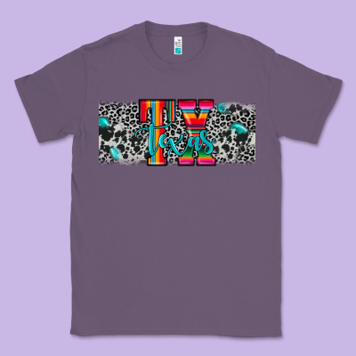 Tx Texas Classic Tee Designed By Jahusdesignshop