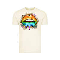Vintage Arctic rainbow lips Vintage Tee - Zillion Design Studio