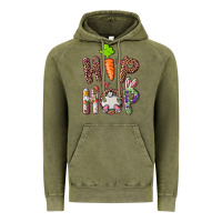 Vintage Olive hip hop easter bunny Vintage Hoodie - RanaPortraitStore