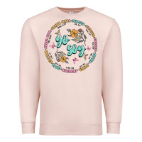 Pale Pink yo soy inspiration Premium Sweatshirt - MaliasSmallBusiness