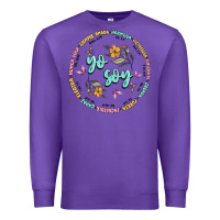 Purple yo soy inspiration Premium Sweatshirt - MaliasSmallBusiness