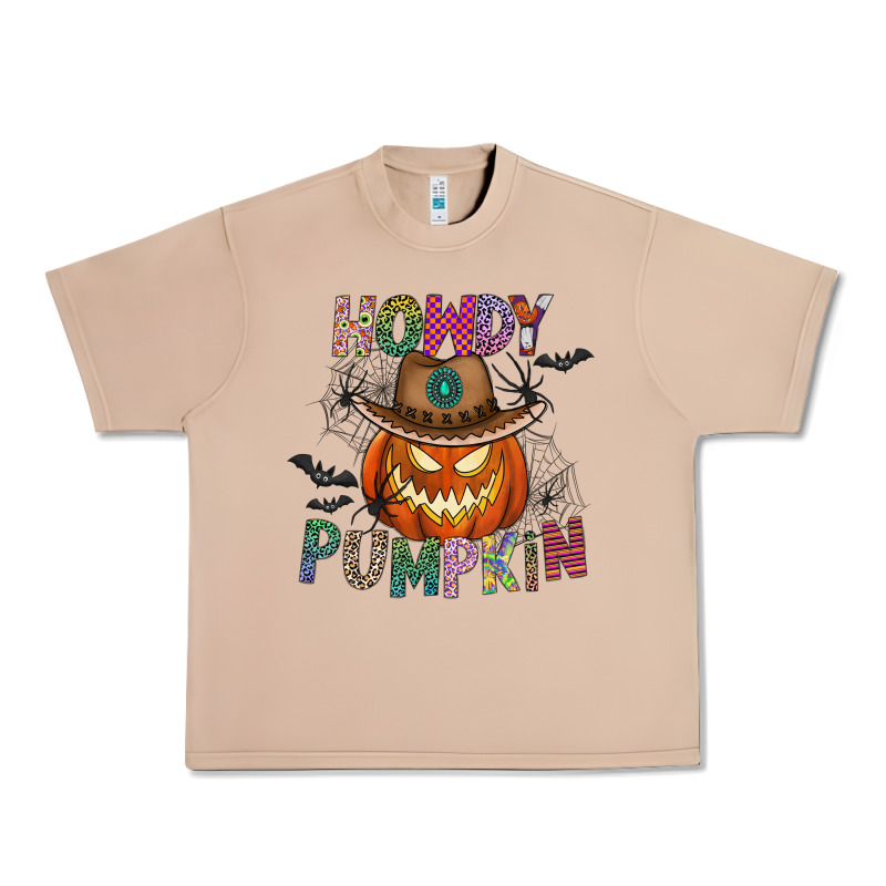 Howdy Pumpkin Urban Heavy Tee by CowhideDigitalArt | Teevron