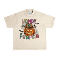 Sandshell howdy pumpkin Urban Heavy Tee - CowhideDigitalArt
