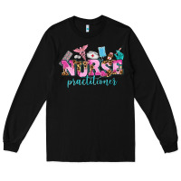 Black nurse practitioner Long Sleeve Tee - AdoDesignShop